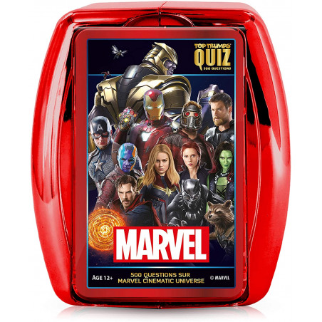 QUIZ MARVEL CINEMATIC UNIVERSE - 500 Questions - WINNING MOVES