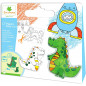 Papier fou à cuire au four - 12 Créations - Dès 5 ans -  Kit Loisirs Créatifs Enfants