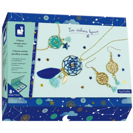 Coffret 3 Bijoux Attrape-Rêves à Créer - les Ateliers Bijoux - Janod