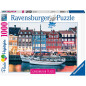 Copenhague, Danemark (Puzzle Highlights) - Ravensburger - Puzzle Adulte - Puzzle 1000 p Copenhague, Danemark (Puzzle Highlights) - Ravensburger - Puzzle Adulte - Puzzle 1000 p