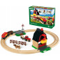 Circuit de la ferme - Coffret complet de 20 pièces avec grue aimantée et animaux - Brio World - 33719 Circuit de la ferme - Coffret complet de 20 pièces avec grue aimantée et animaux - Brio World - 33719