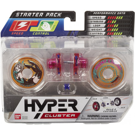 Starter Yoyo Hyper Cluster aléatoire -  Bandai