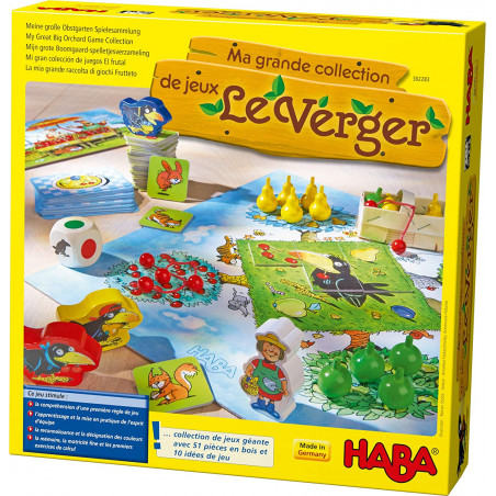 Ma grande collection de jeux Le verger - HABA - 302283