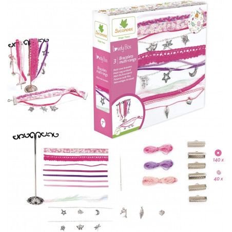 Bracelets Multi-Rangs - 3 projets -  SYCOMORE