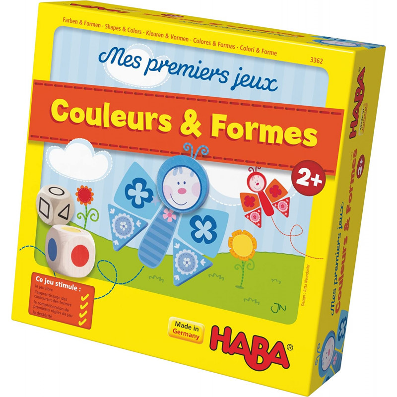 Couleurs & Formes - HABA 3362 - Mes premiers jeux Couleurs & Formes - HABA 3362 - Mes premiers jeux