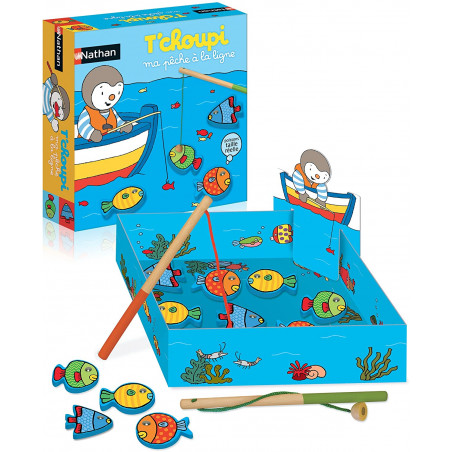Ma pêche à la ligne T'choupi -  Nathan