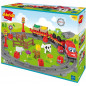 Train de campagne Abrick – Jeu de construction pour enfants - Jouets Ecoiffier -3068 Train de campagne Abrick – Jeu de construction pour enfants - Jouets Ecoiffier -3068