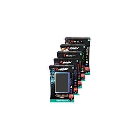 Deck - Les rues de la Nouvelle-Capenna - Magic the Gathering - Commander - Wizards of the Coast - MODELE ALEATOIRE