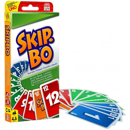 Skip-Bo - jeu de société et de cartes - 52370 - Mattel Games
