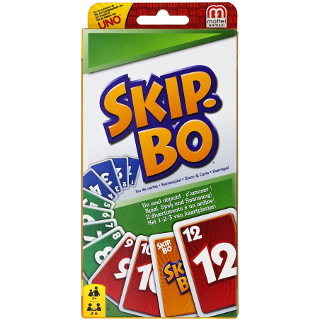 Skip-Bo - jeu de société et de cartes - 52370 - Mattel Games