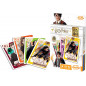 Harry Potter, Warner Bros cartes 4 jeux en 1 : 7 Familles, Paires, Action et Batailles-Avec Ron, Hermione, Dumbledore - Shuffle