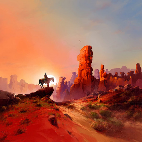 Cartaventura : Oklahoma - Blam ! - Jeu de société - Jeu coopératif - Jeu de société narratif