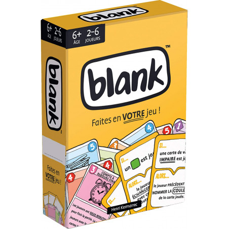 Blank - Asmodee - HUGBLK01FR