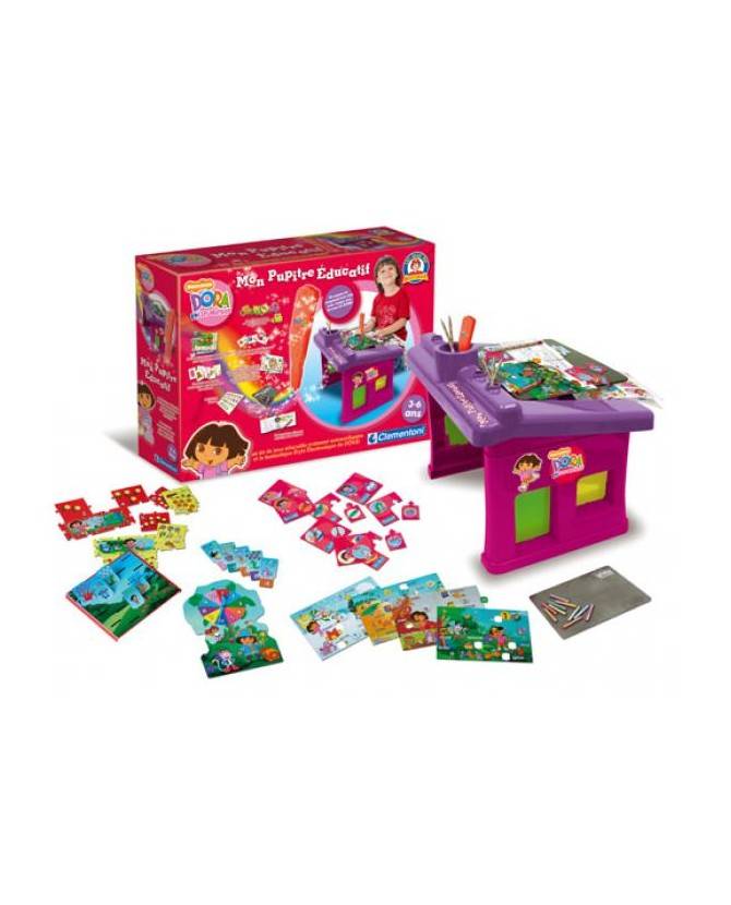 Pupitre Éducatif Interactif Dora L'Exploratrice - Jeu D'Éveil Dès 4 Ans