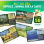 Explonimo - Jeux de Societe Enfant 6 Ans+ - Jeu de Cartes Kids - Devinez l'Animal